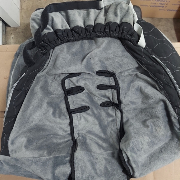 JJ Cole Urban Bundle me stroller cover in Sleath - Picture 5 of 5